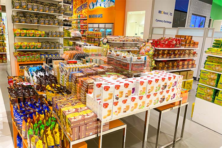 THE SM STORE内のお菓子売り場