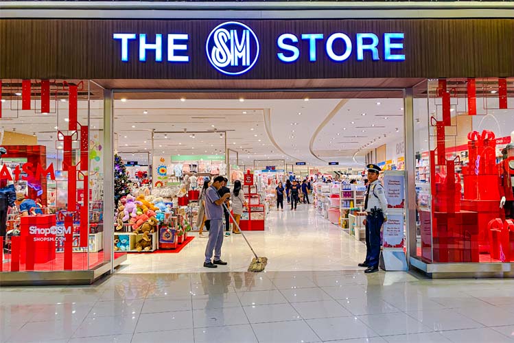 THE SM STOREのエントランス