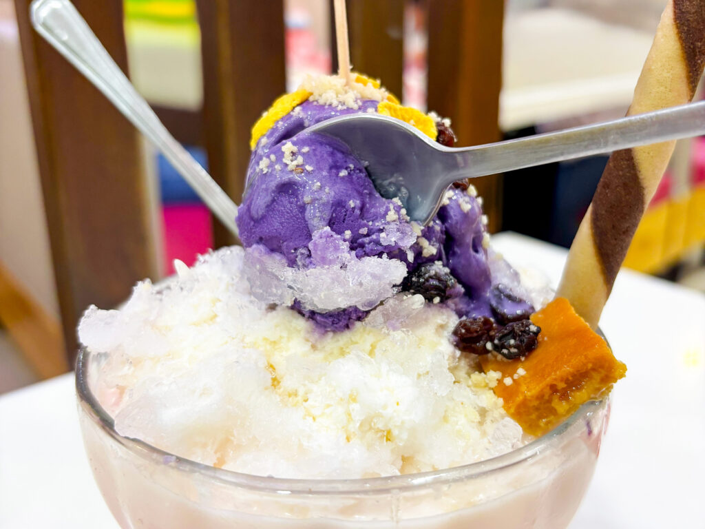 My Joyのハロハロはボリューム満点