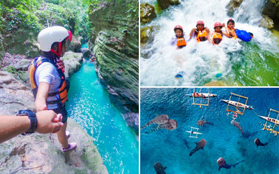 ジンベイザメ & カワサン滝ツアー