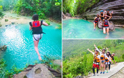 カワサン滝キャニオニングツアー