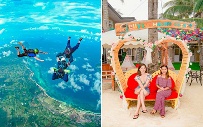 バンタヤン島・スカイダイビングツアー