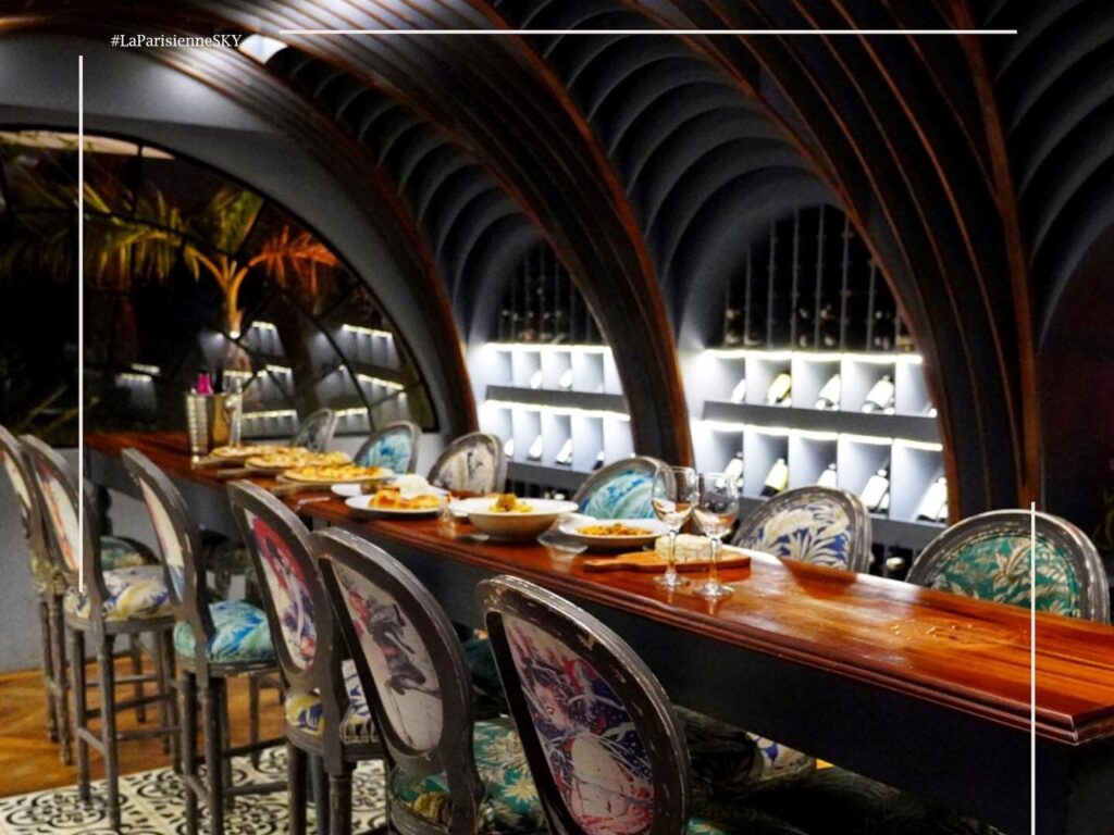 La Parisienne Skyの室内席