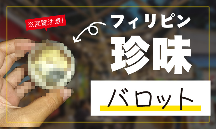 フィリピンの珍味バロット