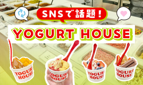 SNSで話題！ヨーグルトハウスの店内と4種類の商品