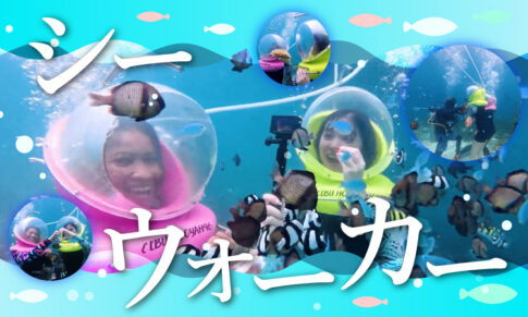 セブ島でシーウォーカー体験